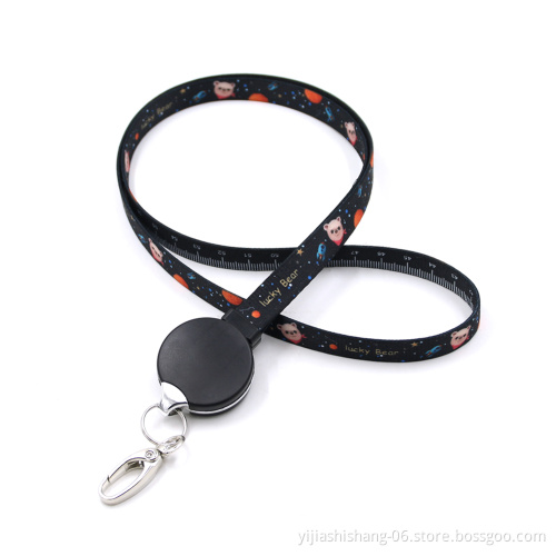Yijiashishang YS-201NT 3-in-1 Lanyard Charging Cable Flexible Braided USB Cable with Lanyard Extension